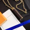 2021 Luxus Halskette Weibliche Edelstahl Paar Herz Gold Kette Anhänger Schmuck auf dem Nacken Geschenk für Freundin Zubehör Großhandel