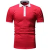 Men's T-Shirts T Shirt Short Sleeve Tops Fashion Street Style Lapel