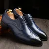 Dress Shoes 2021 Fashion Business Flat Oxfords Mens Loafers PU Leather Man Formal Wedding Big Size 37-48