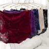 Womens Panties Full Lace Briefs Plus Fat Large Size Fat MM High Waist Edge Sexy Transparent Seamless
