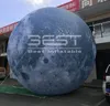6m / 20ft jätte uppblåsbara ballongmånklot för utomhusreklam