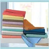 Fournitures de literie Textiles Maison Jardin Ensembles de literie 40 Poches profondes Ensemble de draps 4 pièces, Ensemble solide, Drap plat, Drap-housse, Taies d'oreiller