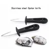 Paslanmaz Çelik İstiridye Bıçağı Barbekü Deniz Ürünleri Mutfak Aksesuarları Gadgets Formu Yemek için BARBEKÜ Aksesuarları Tencere Bıçakları WLL254