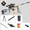 AWM handleiding speelgoedpistool voor jongens met zachte bullet plastic blaster model sniper rifle airsoft shell gooien