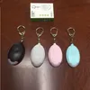 130db Egg Shape Self Defense Alarm Girls Women Kids old men Security Protect Personal Safety Scream Loud Keychain 4 colors