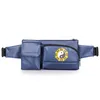 Мужская кожаная талия пакеты моды PU ремень сумки из высококачественных многоцветных кромок Crossbody Bag Bag Hip