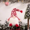 照明輝くGNOMEクリスマスの顔のない人形の飾り装飾クリスマスツリードアクリスマスぶら下げペンダントホーム新年パーティー休日の装飾ギフトHY0182