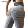 Normov 높은 허리 도트 피트니스 레깅스 여성 운동 푸시 업 레깅스 Activewear 레깅스 피트니스 Feminina Jeggings 211108