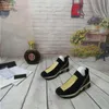 Designer Sneaker Speed ​​Shoes Trainer Gold Boots Socks Shoe Casual Sports Alphabet Black Fashion Brand Luxury 34 VHDUV