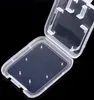 Memory Card Case Holder Storage Carry Storage Box for SD TF Cards Plastic Standard SD SDHC Boxs