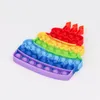 Cake Fidget Leksaker Sensory Toy Desktop Press Arithmetic Antistress Game Plate Barnens födelsedagspresent