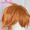 DOKIDOKI oyunu Genshin Darbeli Cosplay Cadılar Bayramı Tartaglia Chilye Cosplay Peruk Genshin Etkisi Tartağlı Cosplay Saç Y0903