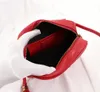 Mona_bag LOU ceinture Sac photo caviar de poche avec glands Style classique Sacs de mode MINI épaule femme Sacs à main Sacs à main rouge noir 2 couleurs taille 17 cm