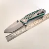 Limited Custom Version Rogue Shark SCK Heavy Folding Knife Sanding S35VN Blade Dazzling Titanium Knives Outdoor EDC Self Defense Tactical Hunting Camping Tools