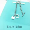 luxury 15mm Heart Bracelets Women Stainless Steel Link Chain on Hand Couple charm bracelet Jewelry Christmas Valentines Day gift