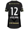 22 23 Vissel red home Thai جودة قمصان كرة قدم مخصصة 7 DAVID VILLA 8 A.INIESTA 10 PODOLSKI 6 SAMPER Football Local store online yakuda wholesale wear men 21