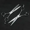 Univinlions 5,5" Ciseaux à cheveux Accessoires de barbier Kit de ciseaux de coiffure professionnels Ciseaux de coupe de cheveux Outils d'amincissement de barbier en acier japonais