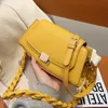 Nuova borsa a spalla singola in pelle PU di alta qualità borsa a tracolla borsa da donna con patta e chiusura a scatto