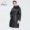 Mulheres outono parka de alta qualidade casaco feminino casaco senhoras com capuz roupas moda gwc20702i 210918