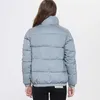 Fluoreszierende Kleidung Nacht Frauen Winter Reflektierende Jacke Weibliche Puffer Jacken Lose Streetwear Warme Leuchtende Mantel AS262 210910