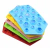 NEWKitchen Tools Silicone 3D Diamonds Ice Cube Mold Gem Cool Ices Chocolate Soap Tray Mould Fodant Moulds Diamond Molds RRA10406