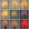 LED Night Lights Atmosfera Lampy Choinkowe Dla Dzieci Sypialnia Home Decor USB / Battery Lampa Tabeli Lampa Wakacyjna Oświetlenie 108 LED