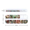 Nail Glitter Christmas Tree Manicure Tools Snowflake Sequin Diy Art Decorations Xmas Snow Flakes Slices Prud22