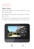 Tuya Görüntülü Kapı Telefonları 4.3 Inç Akıllı App Kedi Göz Wifi Kablosuz Video Interkom Görsel Kapı Zili