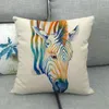 Cushion/Decorative Pillow Animal Pattern Pillowcase Decoration Simple Wind Set Art Restoring Ancient Ways Horse Head Linen Case