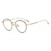 Fashion Sunglasses Frames High Quality Japanese Hand-made Brand Eyeglasses Retro Round Myopia Prescription Glasses Frame Men Women Optical T