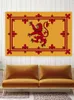 Banderas del león escocés real Bandera de Escocia para decoración 90 x 150 cm 3 * 5 pies Banner personalizado Agujeros de metal Ojales para interiores y exteriores se pueden personalizar