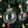 Wedding Bauble Xmas Balls Decoration Clear 3 / 80mm Christmas Ornaments By Sea DAR37