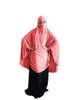 Abbigliamento etnico Musulmano Lungo Khimar Ramadan Indumento formale di preghiera Hijab Donne Niqab Burka Arabo islamico Namaz Musulman Eid Jilbab Djellaba