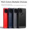 Capas de telefone TPU para Moto G Stylus 5G escovadas capas móveis macias3665669