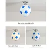 Ceiling Lights Modern Lighting Fixture For Boys Football Shape LED 110220V Indoor Decor Bar Bedroom Kids Room2563784