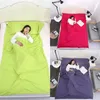 Sovsäckar ren färg ultralight väska bärbar utomhus camping vandring el smutsig sängkläder 210x75 cm