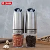 sal de metal pimenta shakers