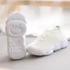 Çocuk Ayakkabıları Anti Kayma Yumuşak Alt Bebek Sneaker Rahat Düz Sneakers Çocuk Boyutu Kız Erkek Nefes Spor 211022