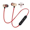 Écouteurs Bluetooth magnétiques en métal écouteurs sans fil écouteurs sport réglage du Volume de la salle de sport pour iPhone Samsung Smartphones Android