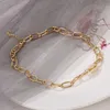 Trendy Gold Farbe Kette Halskette für Frauen Weiße Muschel Choker Halsketten Vintage Muschel Ozean Strand Boho Schmuck Geschenk