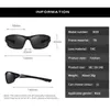 Óculos de sol polarizados aoron Sport Men's Driving Sport Male Vintage Viagem Classic Sun Glasses