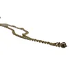 Partihandel - Lady Golden Wing Pendant Harry Golden Potter Little Snitch Antique Pocket Watch Necklace Girl Women Present Quartz Klockor Kedja