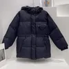 Jaqueta Top Down com capuz Jaquetas de inverno Casacos Moda Quente Parkas Com Cinto Lady Algodão Casaco Outerwear Grande Bolso