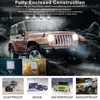 Floodlights 48 W Soğuk Beyaz Su Geçirmez Sel Çalışma Işıkları LED Sürüş Sis Jeep Off-Road Kamyon Araba DHL Için Montaj Braketi ile