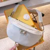 2021 Vente chaude en gros nouveaux sacs de taille de mode pu cuir marron fleur sacs à main femmes sac à main dame ceinture sac de poitrine hommes fanny pack portefeuille m44812