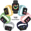 Y68 D20 Pro SmartWatch 피트니스 피트니스 팔찌 혈압 심장 박동 모니터 보수계 Cardio Bracelet 남성 여성 Smart Watch iOS Android