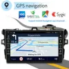2din Android 9.1 Araç GPS Navigasyon Radyo Evrensel Multimedya Oyuncu 2006 2007 2008 2009 2010 2011 2012 Toyota Corolla