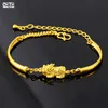 Lien, chaîne Bonne chance Richesse Pixiu Bracelet DIY Lucky Original Bijoux exquis réglable en or pour hommes et femmes