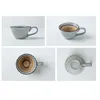 Antowall kleine koffie 100 ml theekopje ijscrack glazuur hightea keramische servies drinkgereedschappen beker (geen schotel)