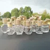 Modello di vetro trasparente donna bottiglia di profumo bottiglia per auto appeso riutilizzabile vuoto atomizzatore palla cosmetica contenitori